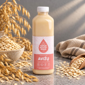 Fermentuotas Avižų gėrimo koncentratas 1L