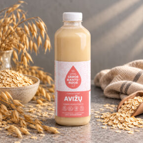 Fermentuotas Avižų gėrimo koncentratas 0,75L